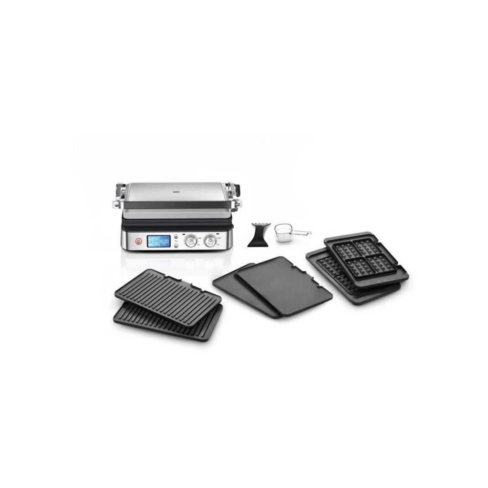 Grill multifonctions - BRAUN - Multi Pro 9 - 2000 W - 3 positions de c