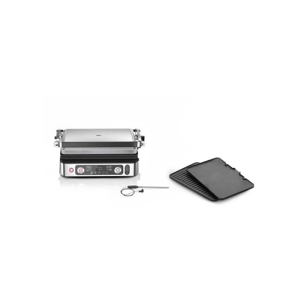 Grill multifonctions - BRAUN - Multi Grill 9 Pro - 2200 W - 3 position