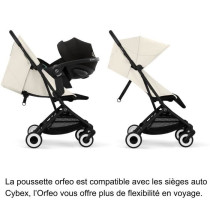 CYBEX - Poussette ultra compacte et confortable - ORFEO - 4 roues - Ca