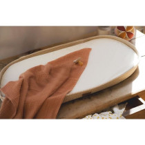 Matelas a langer tressé - DOMIVA - Honey Moon - Coton tressé