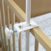 Lot ciel de lit + fleche de lit a fixer - DOMIVA - Moustiquaire pour l