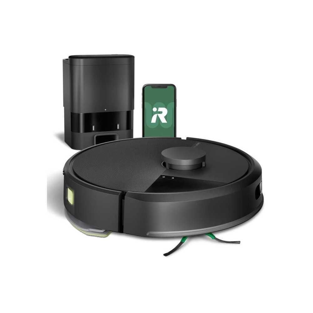 Aspirateur robot laveur - IROBOT Roomba 105 Combo + Autoempty - 2h - 7
