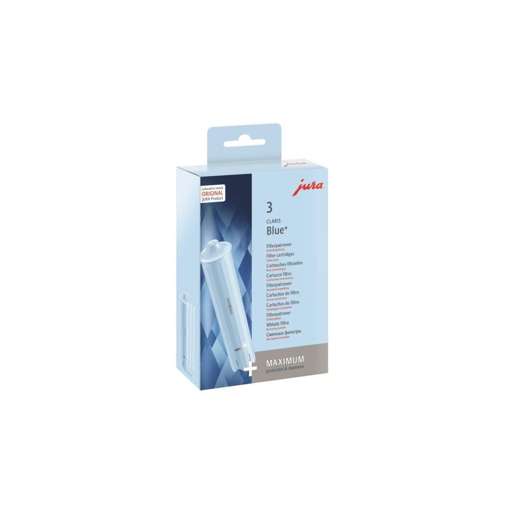 JURA Cartouche filtrante Boite de 3 cartouches CLARIS Blue + JURA Cartouche filtrante Boite de 3 cartouches CLARIS Blue +