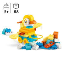 LEGO DUPLO Ma Ville 10448 Animaux Sur Roues 3-En-1 - Jeu De Constructi