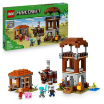 LEGO Minecraft 21278 L'Avant-Poste De Pillards Et Le Ravageur - Jeu Po