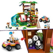 LEGO Friends 42648 Le Sanctuaire des Pandas - Jeu de Construction pour