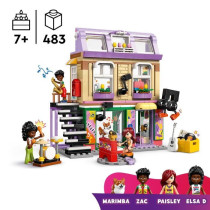 LEGO Friends 42653 Le Magasin de Musique et l'Appartement - Jeu pour F