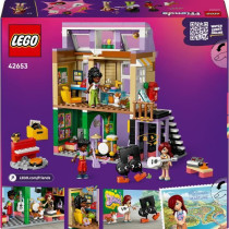LEGO Friends 42653 Le Magasin de Musique et l'Appartement - Jeu pour F