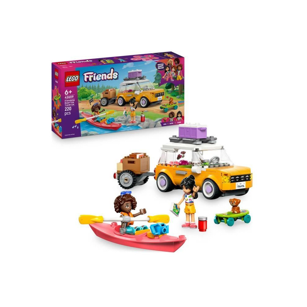 LEGO Friends 42659 Voyage en Voiture entre Amies - Jeu de Construction