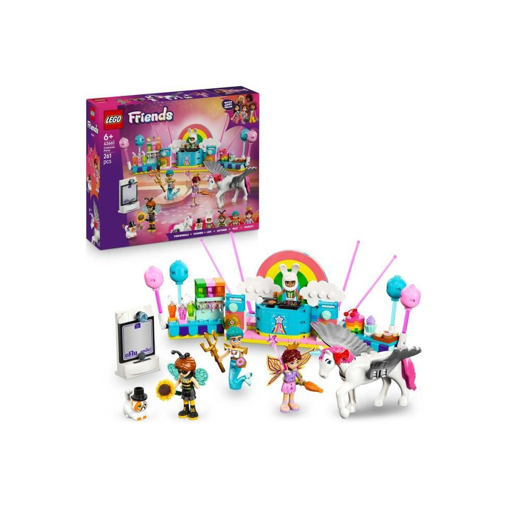 LEGO Friends 42661 Soirée Déguisée avec une Licorne et une Fée - J