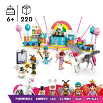 LEGO Friends 42661 Soirée Déguisée avec une Licorne et une Fée - J