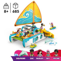 LEGO Friends 42664 L'Aventure en Bateau - Jeu Créatif pour Fille des