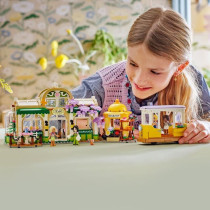 LEGO Friends 42671 Café des Plantes et Kiosque a Fleurs - Jeu de Cons