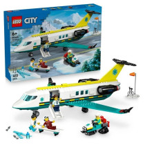 LEGO City 60465 L'Ambulance de Secours Aérienne - Jeu de Construction