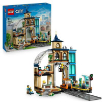 LEGO City 60469 La Gare Centrale - Jeu de Construction pour Garçon ou