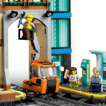 LEGO City 60469 La Gare Centrale - Jeu de Construction pour Garçon ou
