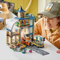 LEGO City 60469 La Gare Centrale - Jeu de Construction pour Garçon ou