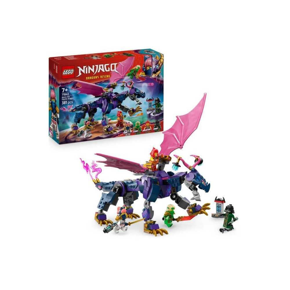 LEGO NINJAGO 71842 Rontu Le Maître Dragon - Jeu De Construction Pour