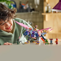LEGO NINJAGO 71842 Rontu Le Maître Dragon - Jeu De Construction Pour