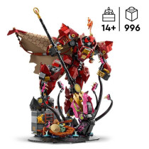 LEGO NINJAGO 71846 Le Robot du Chevalier de Feu - Jeu de Construction