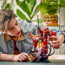 LEGO NINJAGO 71846 Le Robot du Chevalier de Feu - Jeu de Construction