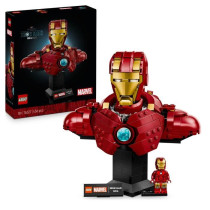LEGO | Marvel 76327 Buste d'Iron Man MK4 - Set De Construction Pour Ad