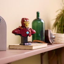 LEGO | Marvel 76327 Buste d'Iron Man MK4 - Set De Construction Pour Ad
