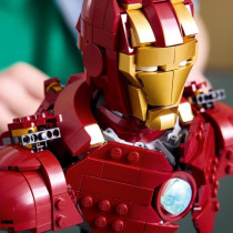 LEGO | Marvel 76327 Buste d'Iron Man MK4 - Set De Construction Pour Ad
