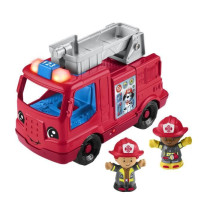 Fisher-Price-Little People-Camion de pompiers version multilingue HYR8