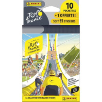 Blister - PANINI - TOUR DE FRANCE 2025 - 10 pochettes + 1 offerte - 55