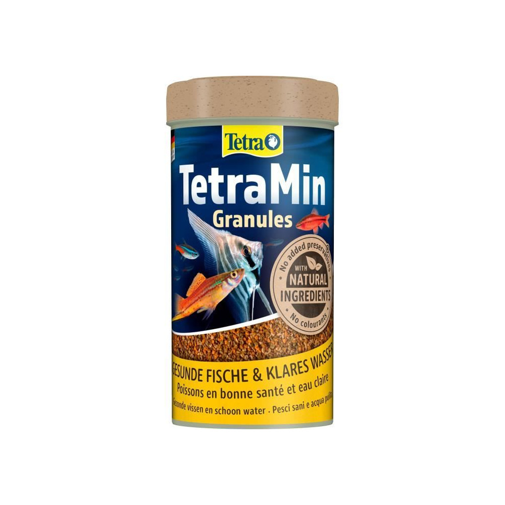 TETRA Tetramin Granules 250 ml - Pour poisson TETRA Tetramin Granules 250 ml - Pour poisson