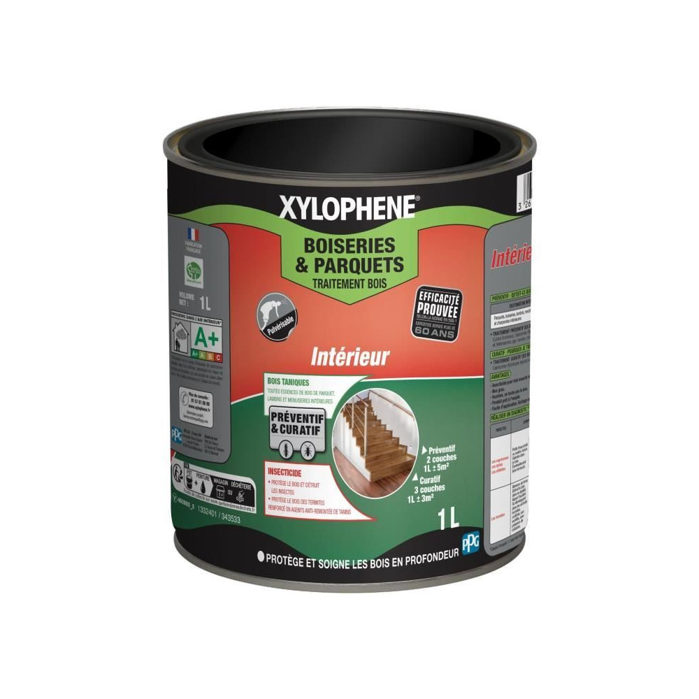 Traitement boiseries & parquets - XYLOPHENE - 1 L Traitement boiseries & parquets - XYLOPHENE - 1 L