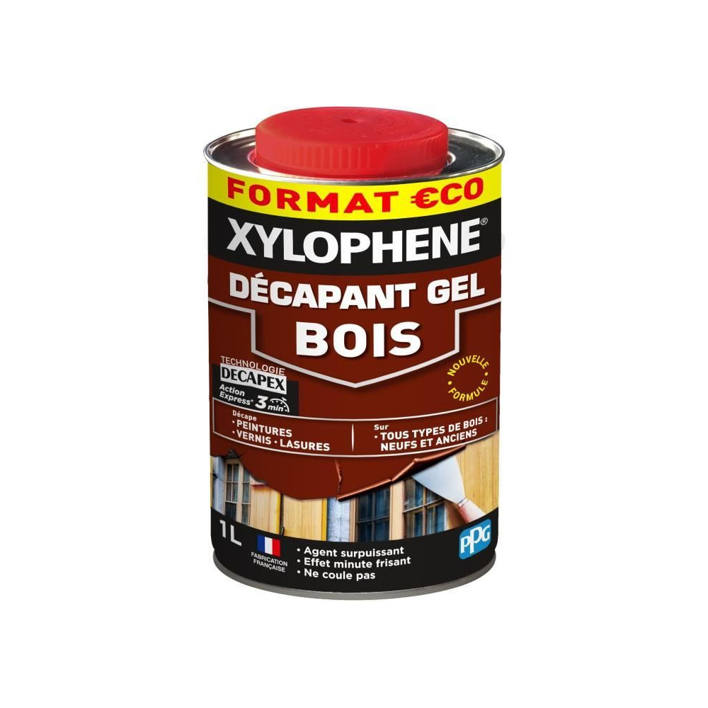 Décapant gel bois - XYLOPHENE - 1 L Décapant gel bois - XYLOPHENE - 1 L