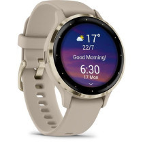 Montre GPS connectée Venu 3S GARMIN, 30,4mm (1,2), Acier Soft Gold, b