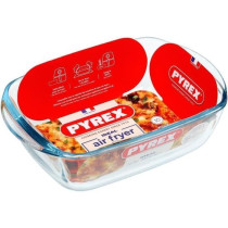 Plat air fryer - PYREX - 1450143 - Rectangulaire - En verre borosilica