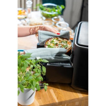 Plat air fryer - PYREX - 1450140 - Rond - En verre borosilicate - 20 c