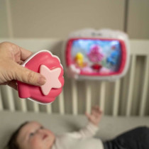 BABY EINSTEIN Veilleuse bébé -Reves marins rose- Réglage 25 min lum