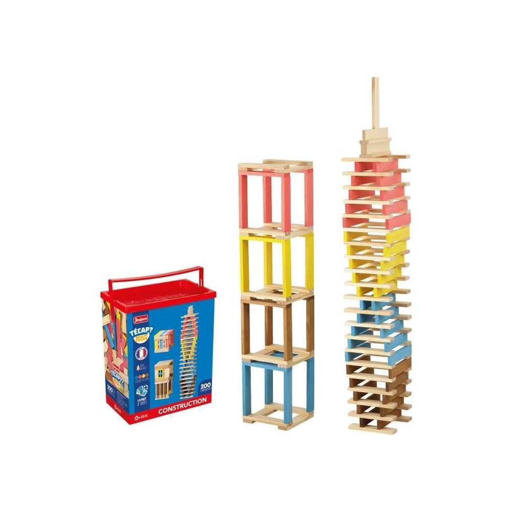 Técap Multicolor - Jeu d'équilibre et de construction - JEUJURA - 20 Técap Multicolor - Jeu d'équilibre et de construction - JEUJURA - 20