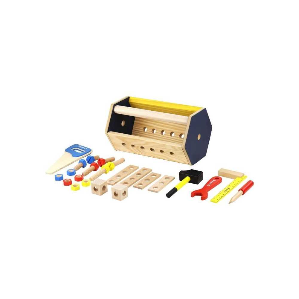 Caisse a outils en bois - JEUJURA - Transportable Caisse a outils en bois - JEUJURA - Transportable