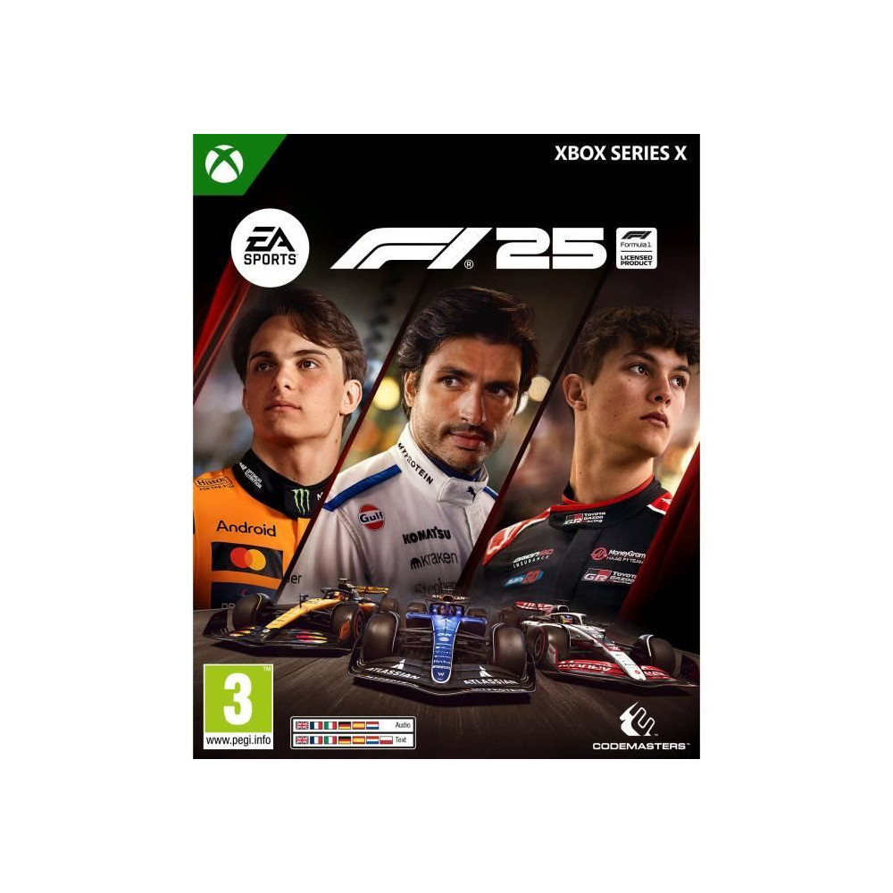 F1 25 - Jeu Xbox Series X
