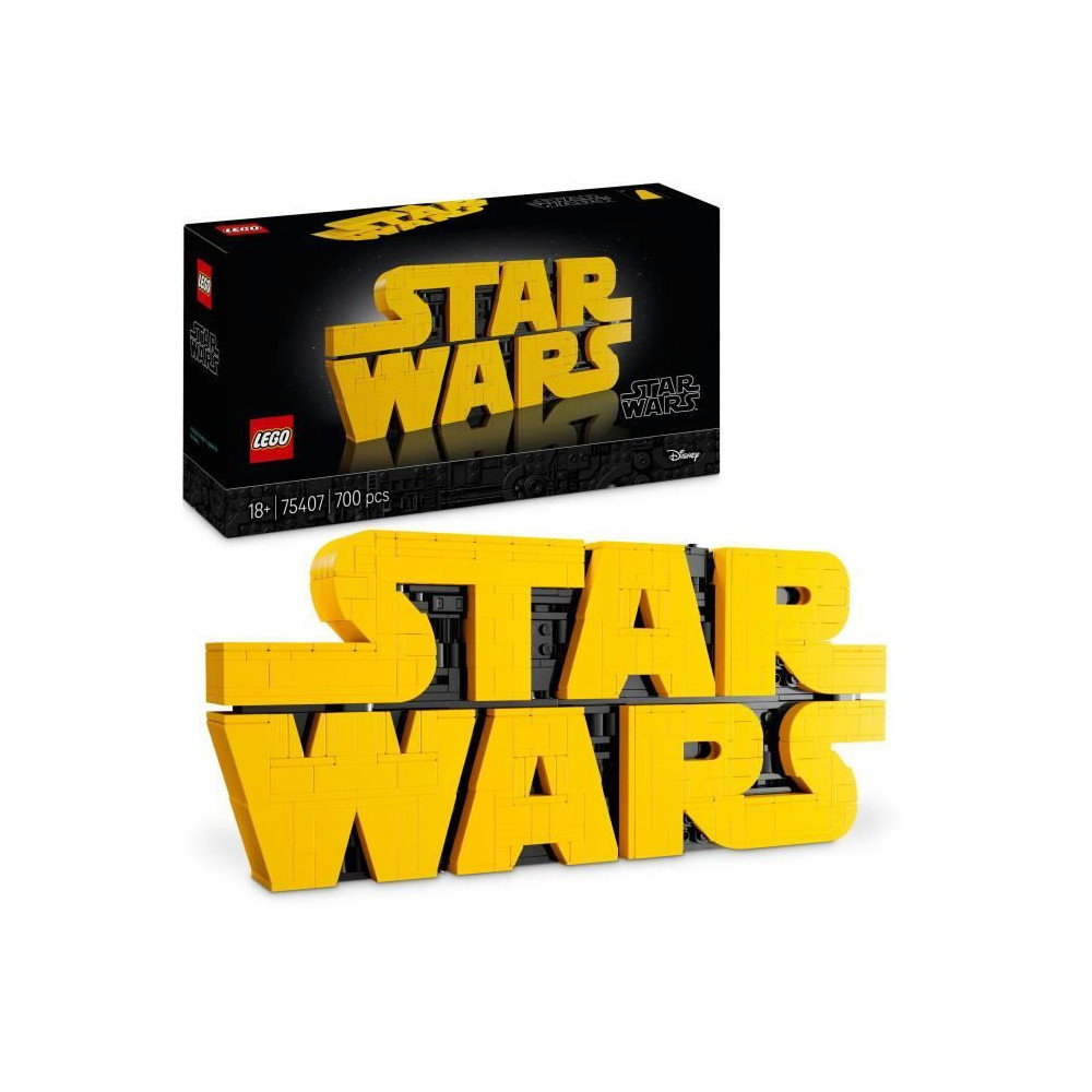 LEGO Star Wars 75407 Logo De Star Wars En Briques - Set De Constructio