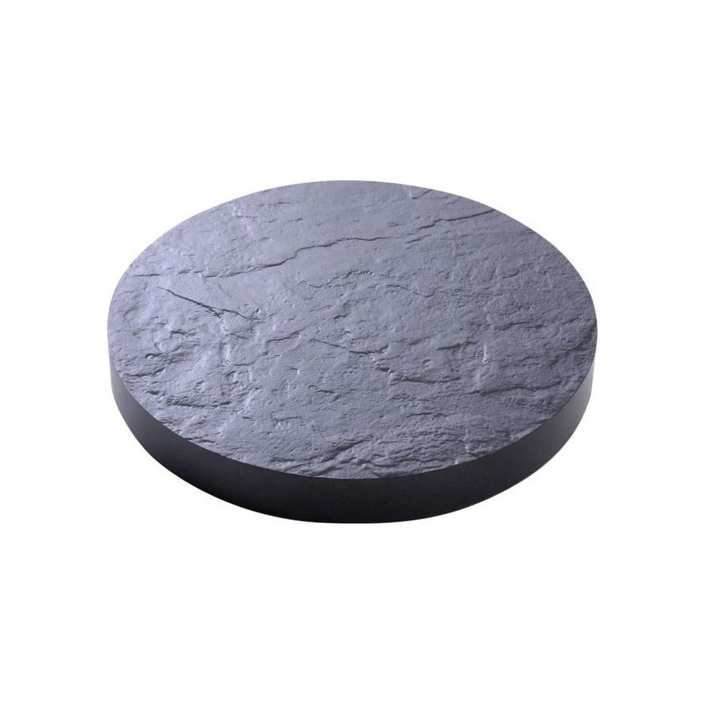 EDA Support a roulettes - Ø 30 cm - Gris ardoise - Polypropylene - Pl EDA Support a roulettes - Ø 30 cm - Gris ardoise - Polypropylene - Pl
