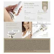 Épilateur - BRAUN - Silk Epil 9-011 3D - Tete flexible - Technologie