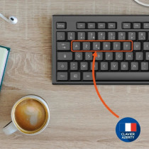Ensemble clavier souris - MOBILITY LAB - Alpha - Ergonomique - Sans fi