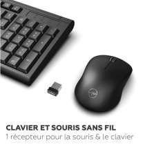Ensemble clavier souris - MOBILITY LAB - Alpha - Ergonomique - Sans fi