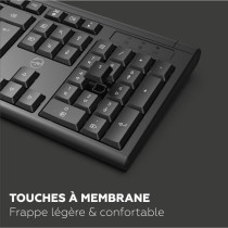 Ensemble clavier souris - MOBILITY LAB - Alpha - Ergonomique - Sans fi
