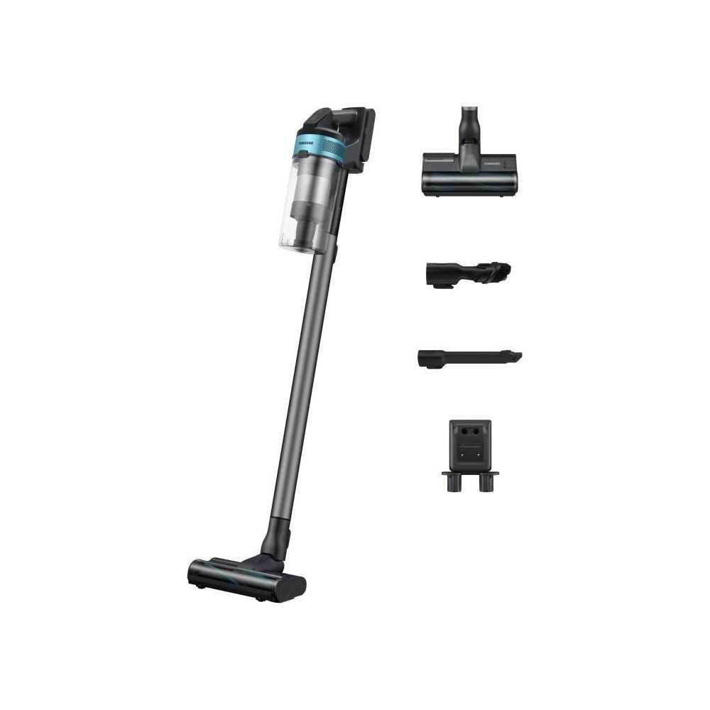SAMSUNG Jet 75E Turbo - Aspirateur Balai - 200 AW - 60min - 0,8 L - Gr SAMSUNG Jet 75E Turbo - Aspirateur Balai - 200 AW - 60min - 0,8 L - Gr