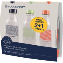 Bouteilles SODASTREAM - Fuse Edition Limitée - Pack de 3 bouteilles 1
