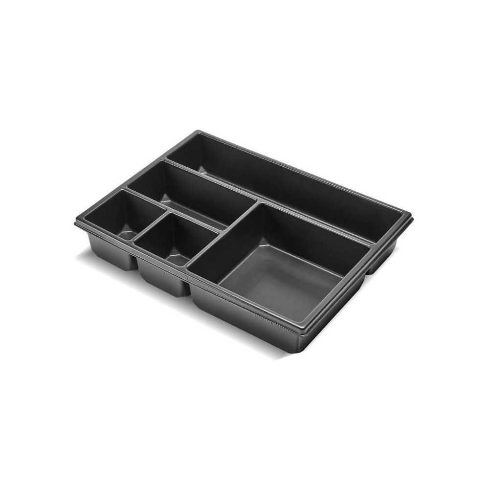 Insert compartimenté - TOOD - 5 cases fixes - Pour coffret profession Insert compartimenté - TOOD - 5 cases fixes - Pour coffret profession