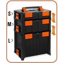 Coffret professionnel - TOOD - Emboîtable - ABS - 46x34x36 cm